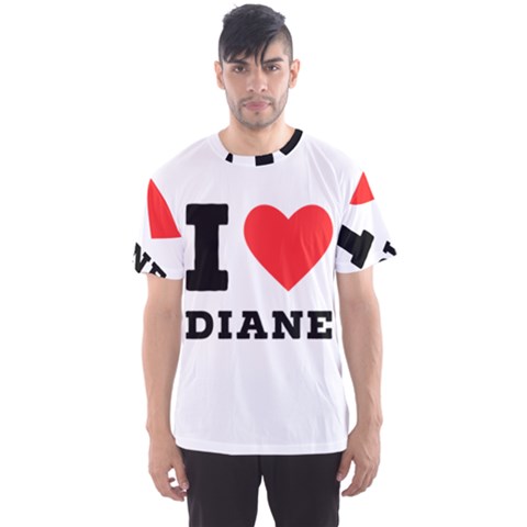 I Love Diane Men s Sport Mesh Tee by ilovewhateva