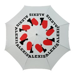 I Love Alexis Golf Umbrellas by ilovewhateva