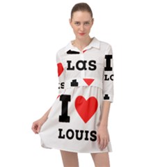 I Love Louis Mini Skater Shirt Dress by ilovewhateva