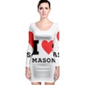 I love mason Long Sleeve Bodycon Dress View1