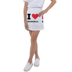 I Love Russell Kids  Tennis Skirt by ilovewhateva