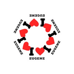 I Love Eugene Mini Folding Umbrellas by ilovewhateva