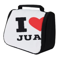 I Love Juan Full Print Travel Pouch (small) by ilovewhateva