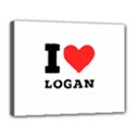 I love logan Canvas 14  x 11  (Stretched) View1