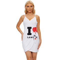 I Love Lawrence Wrap Tie Front Dress by ilovewhateva