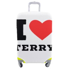 I Love Terry  Luggage Cover (medium) by ilovewhateva