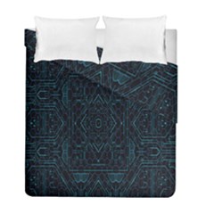 Geometric-art-003 Duvet Cover Double Side (full/ Double Size) by nateshop