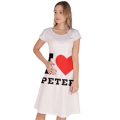 I Love Peter Classic Short Sleeve Dress by ilovewhateva