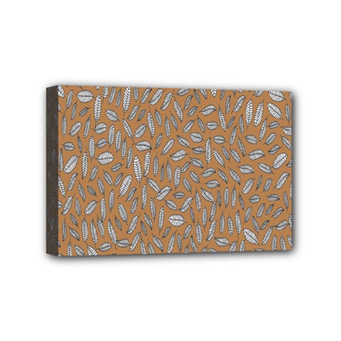 Leaves-013 Mini Canvas 6  X 4  (stretched) by nateshop