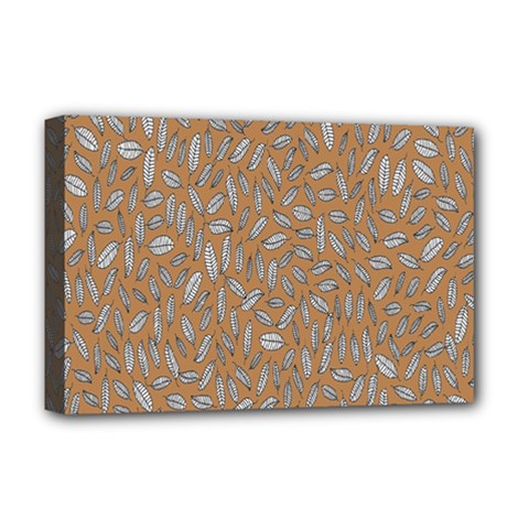 Leaves-013 Deluxe Canvas 18  X 12  (stretched) by nateshop