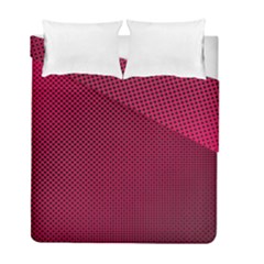 Red Duvet Cover Double Side (full/ Double Size) by nateshop
