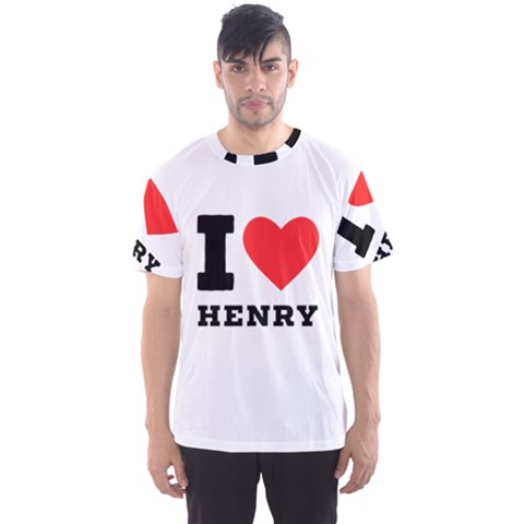 I Love Henry Men s Sport Mesh Tee by ilovewhateva