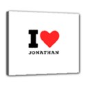 I love jonathan Deluxe Canvas 24  x 20  (Stretched) View1