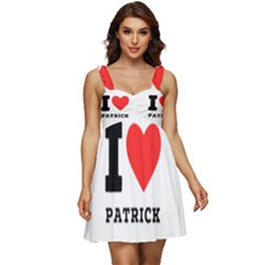 I Love Patrick  Ruffle Strap Babydoll Chiffon Dress by ilovewhateva