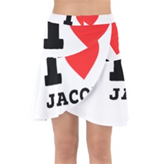 I Love Jacob Wrap Front Skirt by ilovewhateva