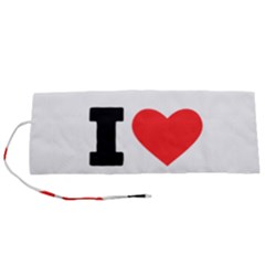 I Love Jacob Roll Up Canvas Pencil Holder (s) by ilovewhateva