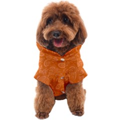 Orange-ellipse Dog Coat by nateshop