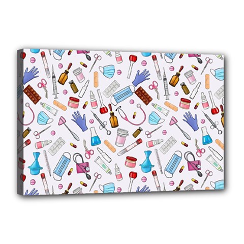 Medical Canvas 18  X 12  (stretched) by SychEva