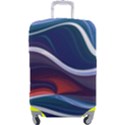 Wave Of Abstract Colors Luggage Cover (Large) View1
