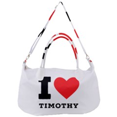I Love Timothy Removable Strap Handbag by ilovewhateva