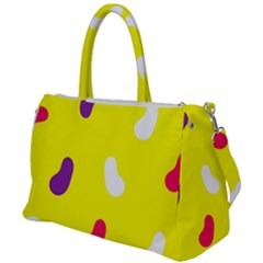 Pattern-yellow - 1 Duffel Travel Bag by nateshop