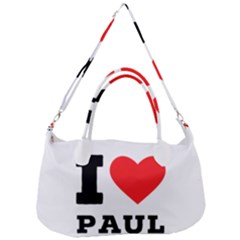 I Love Paul Removable Strap Handbag by ilovewhateva