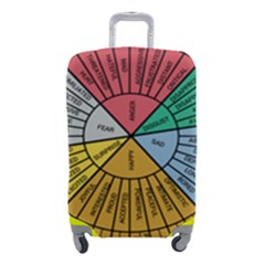 Wheel Of Emotions Feeling Emotion Thought Language Critical Thinking Luggage Cover (small) by Semog4