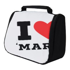 I Love Mark Full Print Travel Pouch (small) by ilovewhateva