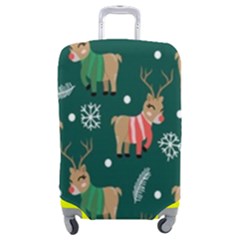 Cute Christmas Pattern Doodle Luggage Cover (medium) by Semog4