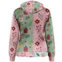Flat Christmas Pattern Collection Women s Pullover Hoodie View2