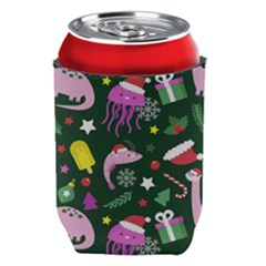 Colorful Funny Christmas Pattern Can Holder by Semog4