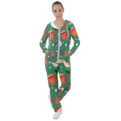 Colorful Funny Christmas Pattern Women s Tracksuit by Semog4