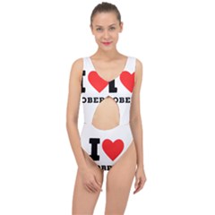 I Love Robert Center Cut Out Swimsuit by ilovewhateva