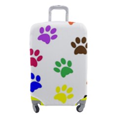 Pawprints-paw-prints-paw-animal Luggage Cover (small) by Semog4