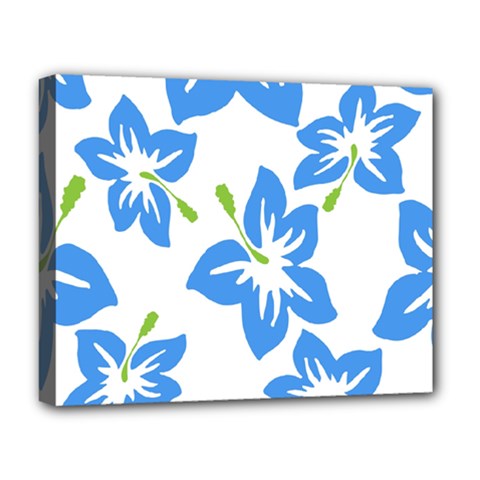 Hibiscus-wallpaper-flowers-floral Deluxe Canvas 20  X 16  (stretched) by Semog4