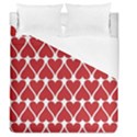 Hearts-pattern-seamless-red-love Duvet Cover (Queen Size) View1