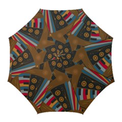 Pattern Accordion Golf Umbrellas by Semog4