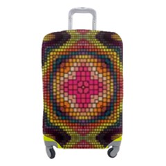 Kaleidoscope Art Pattern Ornament Luggage Cover (small) by Semog4