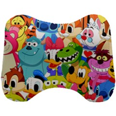 Illustration Cartoon Character Animal Cute Head Support Cushion by Sudheng