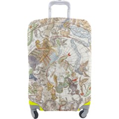 Vintage Astronomy  Luggage Cover (large) by ConteMonfrey