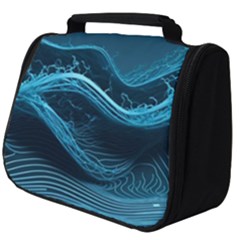 Technology Computer Background (1) Full Print Travel Pouch (big) by Simbadda