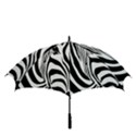 Animal Cute Pattern Art Zebra Golf Umbrellas View3