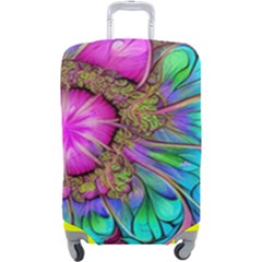 Abstract Art Psychedelic Experimental Luggage Cover (large) by Uceng