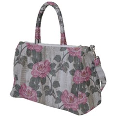 Roses-pink-elegan Duffel Travel Bag by nateshop