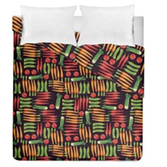 Vegetable Duvet Cover Double Side (queen Size) by SychEva