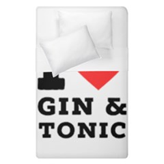 I Love Gin And Tonic Duvet Cover Double Side (single Size) by ilovewhateva