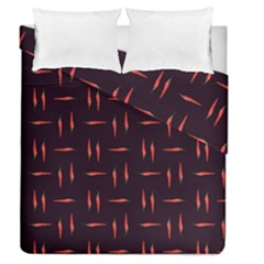 Hot Peppers Duvet Cover Double Side (queen Size) by SychEva