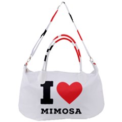 I Love Mimosa Removable Strap Handbag by ilovewhateva