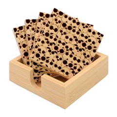Cute-dog-seamless-pattern-background Bamboo Coaster Set by Salman4z