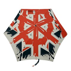 Union Jack England Uk United Kingdom London Mini Folding Umbrellas by Ravend